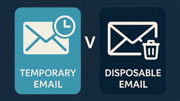 Temporary vs Disposable Email