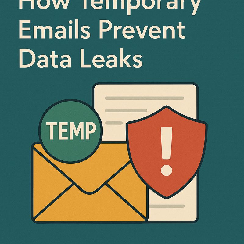 How Temporary Emails Prevent Data Leaks